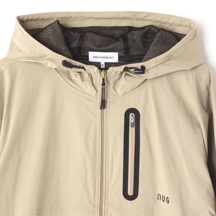 NANO universe（ナノ・ユニバース） ゴルフ ナイロンリップフード
