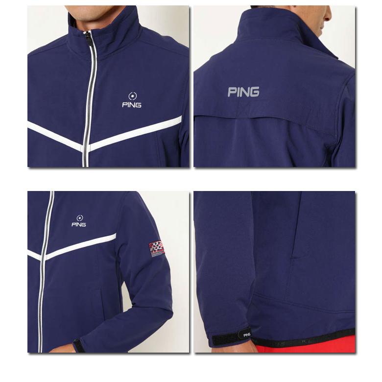 PING ゴルフ ピン 撥水加工フルジップブルゾン 6211220004 PING ゴルフ ピン 撥水加工フルジップブルゾン 6211220004