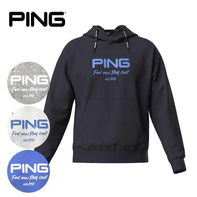 PING（ピン） ゴルフ メンズ ドライミックス裏毛スウェットフーディー