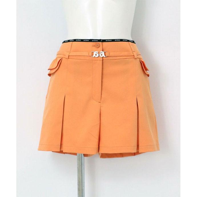 archivio（アルチビオ） ゴルフ レディース ベルト付き撥水ショート