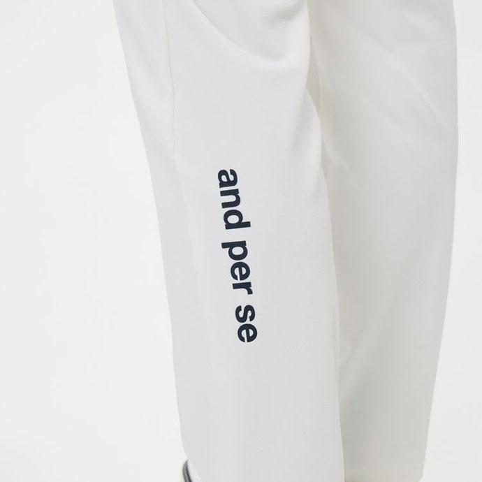 and per se - ゴルフ御召しもの メンズ アンパスィ ショットスムーザーツイルパンツ 春 夏 26SS
