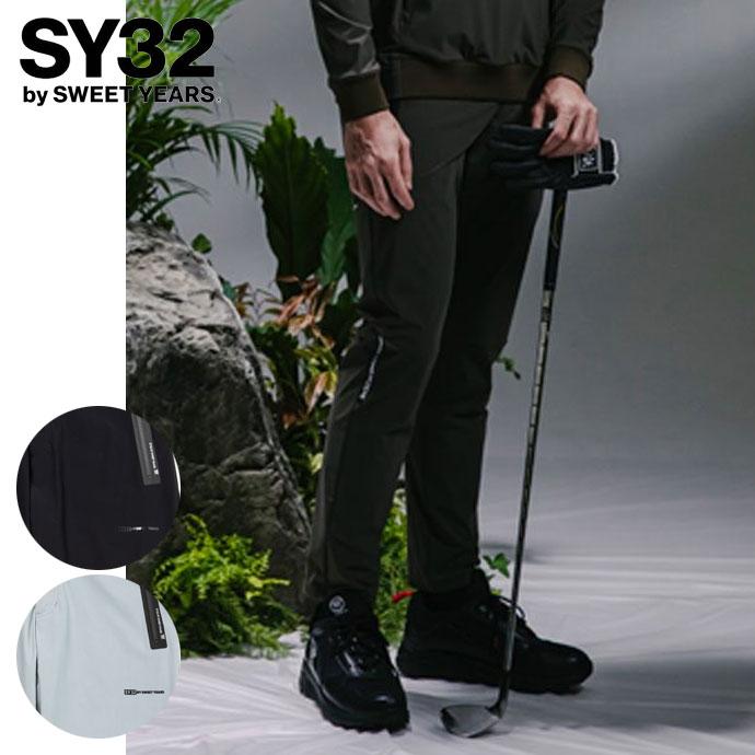 SY32 BY SWEET YEARS - 新品☆SY32 カルビコ ハイストレッチ ウインド パンツ☆茶☆XLサイズ SY32 BY SWEET YEARS - 新品☆SY32 カルビコ ハイストレッチ