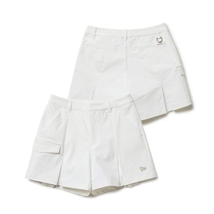 NEW ERA（ニューエラ） ゴルフ レディース PLEATS SHORT PANTS OFF