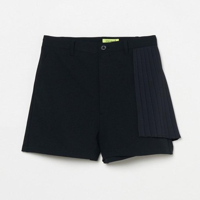 ゴルフウエア レディース ビバハート プリーツショートパンツ 春 夏 26SS_5