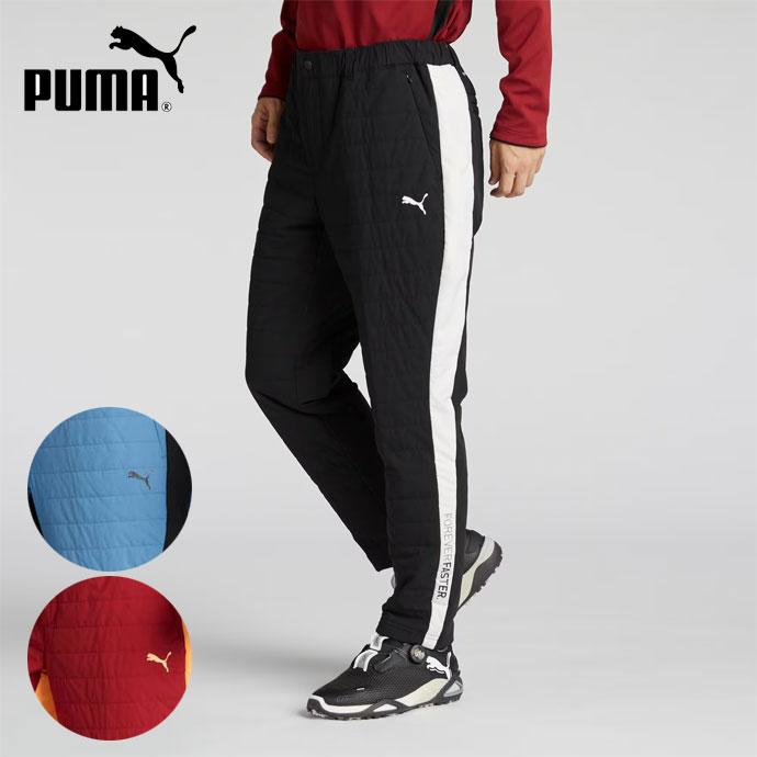 PUMA（プーマ） ゴルフ メンズ パンツ ストレッチサイドライン中わた