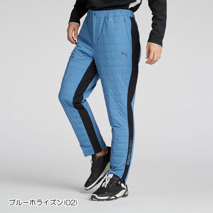 新品！PUMA GOLF ブーマーゴルフ　ストレッチ　ゴルフパンツ　M PUMA（プーマ） ゴルフ メンズ パンツ ストレッチサイドライン中わた