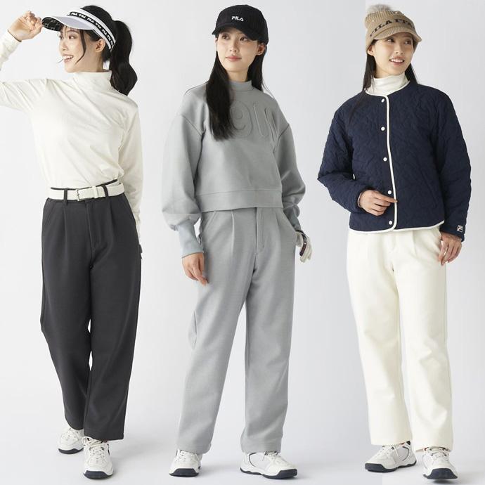 FILA GOLF ゴルフ レディース フィラ ワイドパンツ 795365 秋 冬