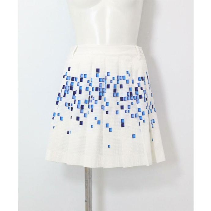 archivio ゴルフ レディース アルチビオ モザイク柄通気撥水スカート