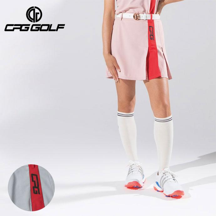 CPG GOLF ゴルフ レディース/女性用 CPG バイカラープリーツ
