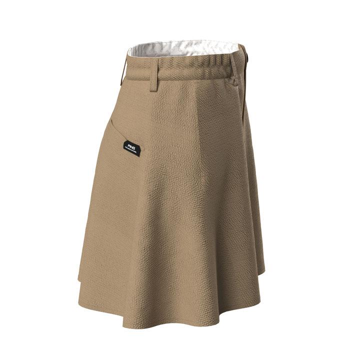 ゴルフウエア レディース ピン ストレッチサッカーフレアスカート 春 夏 26SS_11
