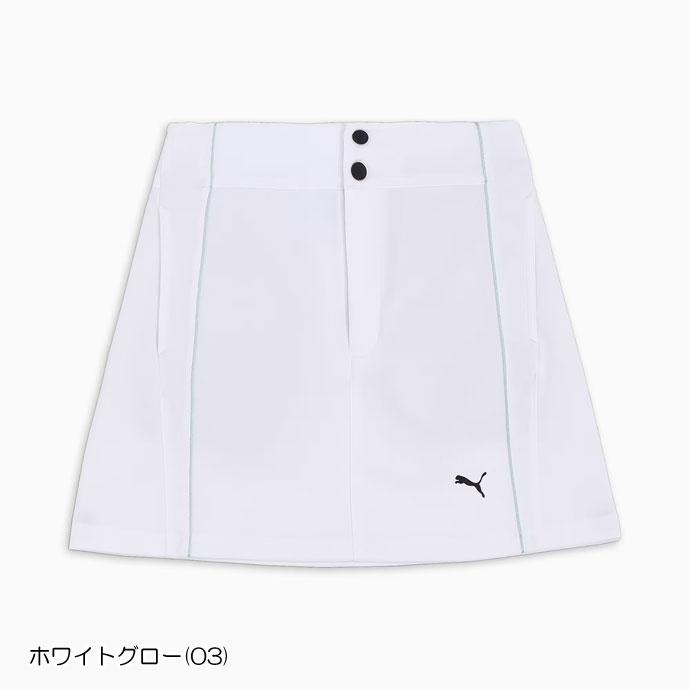 ゴルフ レディース/女性用 プーマ ダブルニットサイドラインスカート 627723｜leftygolf｜08