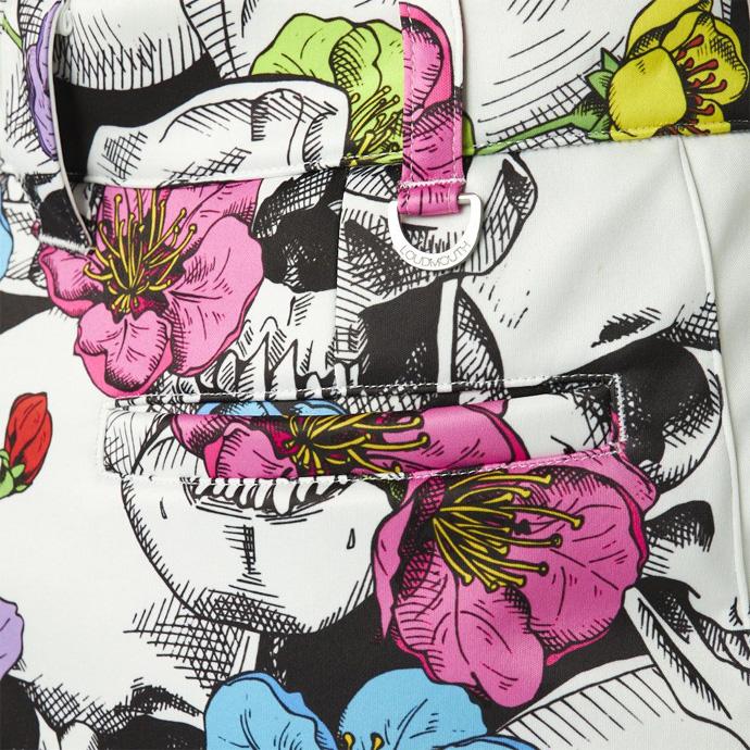 ラウドマウス モナ 総柄 ボンディングジャケット ゴルフウェア LLサイズ LOUDMOUTH ラウドマウス ブルゾン ゴルフウェア 撥水 防風 耐水圧 透湿