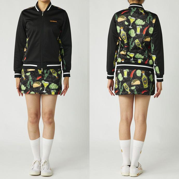 LOUDMOUTH ラウドマウス　セットアップ　総柄　ジャケット　スカート　M LOUDMOUTH（ラウドマウスゴルフ） ゴルフ レディース ラウドマウス