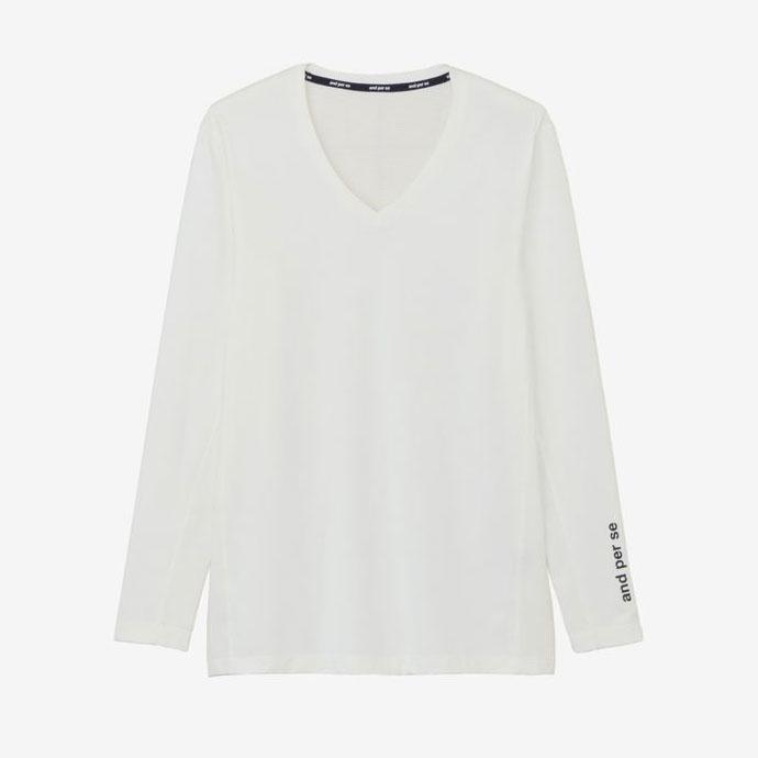 【men's】and per se ゴルフウェア インナー LL and per se（アンパスィ） ゴルフ メンズ COOL is COOL Vネック