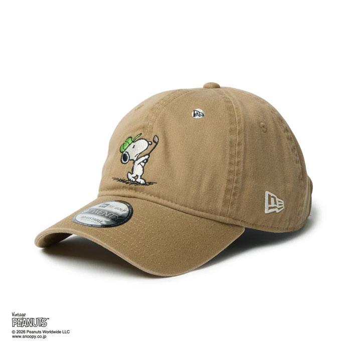 NEW ERA（ニューエラ） ゴルフウエア メンズ GF 920 PEANUTS SWING KHA