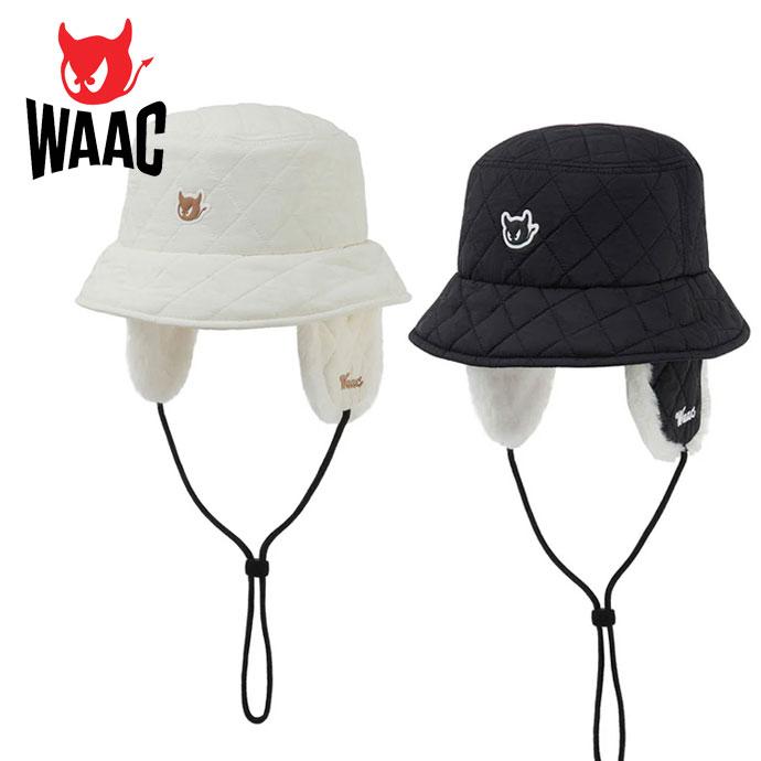 WAAC ゴルフ メンズ ワック 耳当て付きバケットハット 072254833 秋 冬