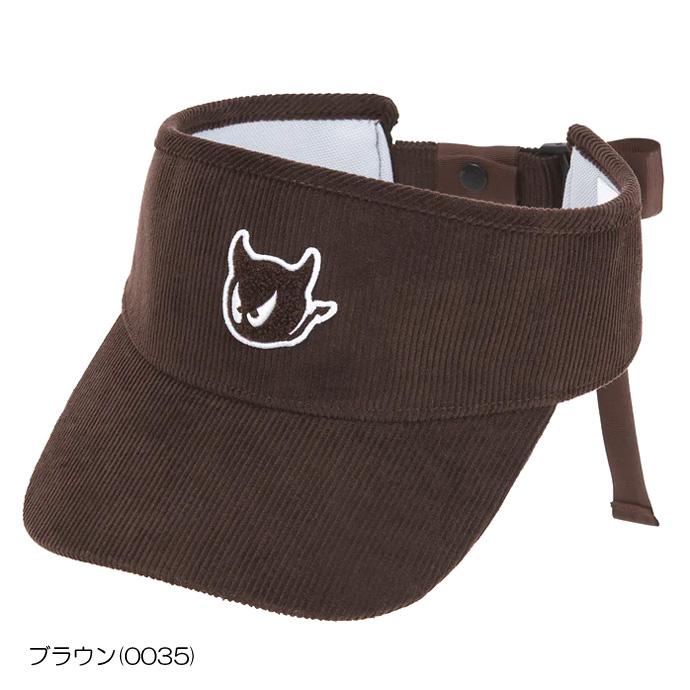 WAAC ゴルフ レディース ワック リボンバイザー 072254838 秋 冬
