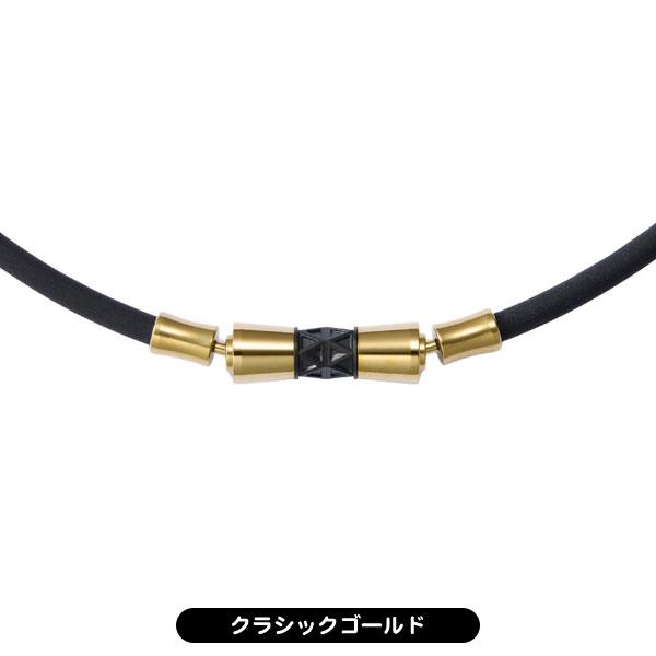 コラントッテ　TAO ゴールド×ブラック ColanTotte（コラントッテ） TAO ネックレス LIONE 磁気ネックレス