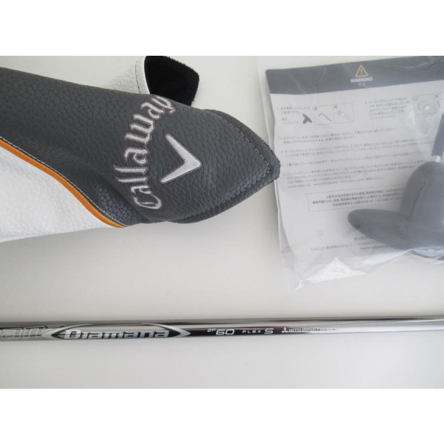 中古 キャロウェイ MAVRIK マーベリック ドライバー DIAMANA ディアマナ ZF60 9度 フレックスS｜leftygolf｜02