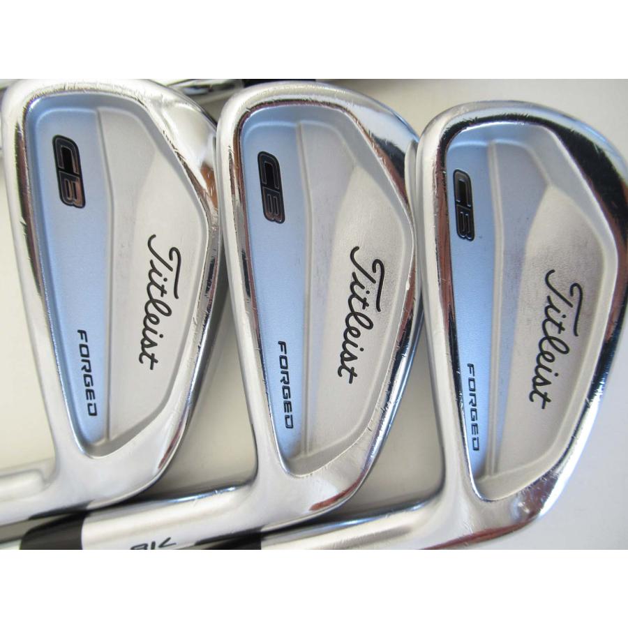 中古 右用 タイトリスト CB 718 アイアン AMT TOUR WHITE 6本セット(#5  