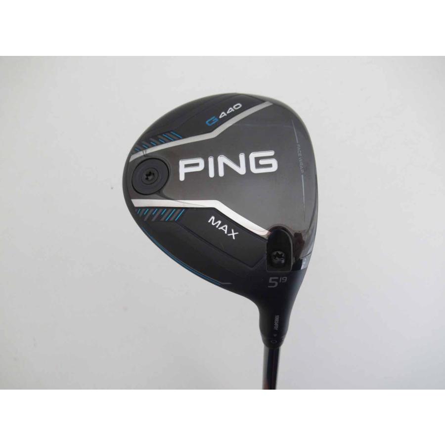 未使用に近い）ピン G440 MAX 5W 19度CHROME 65R PING（ピン） 中古 右用 G440 MAX フェアウェイウッド TOUR 2.0 CHROME