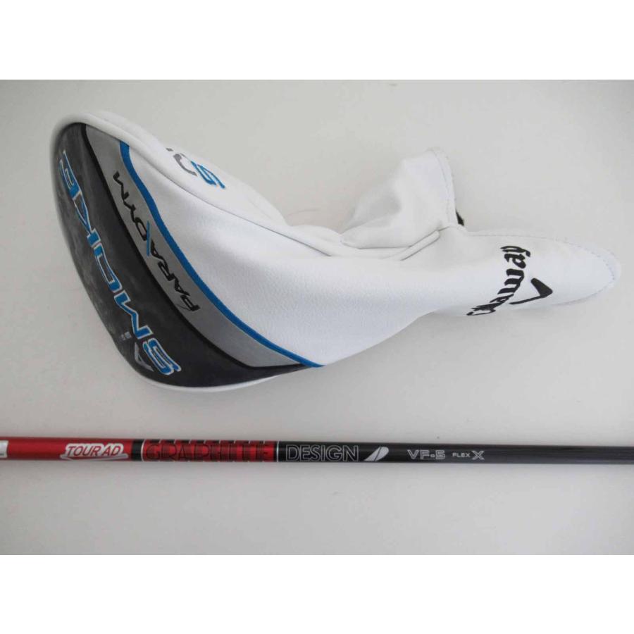 中古 右用 キャロウェイ PARADYM Ai SMOKE ◆◆◆ パラダイム エーアイ スモーク トリプルダイヤモンド ドライバー TOUR AD VF-5 9度 フレックスX_1