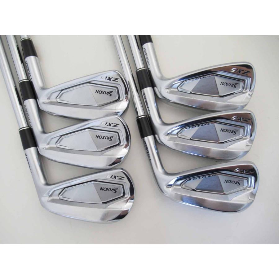 SRIXON 中古 右用 ダンロップ スリクソン ZXi5 アイアン NS950 neo 6本 