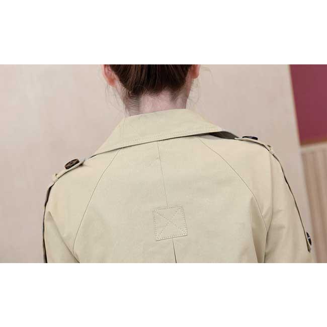 スプリングコート レディース コート スプリングジャケット トレンチコート 女性 アウター ショートコート ジャケット 春秋 通勤 レトロ Bjt5654 Le Futur 通販 Yahoo ショッピング