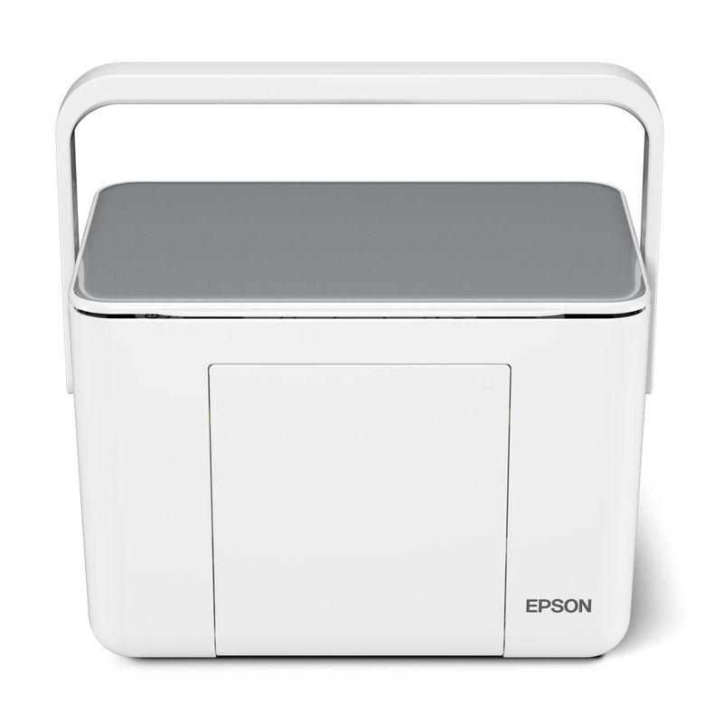 EPSON Colorio me コンパクトプリンター E-340S 2.5型カラー液晶 4色染料 シルバーモデル