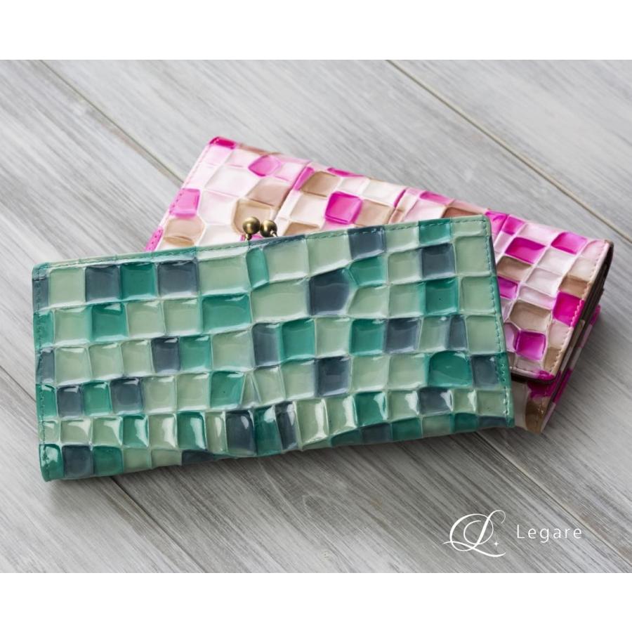 Legare レガーレ 長財布 レディース がま口 ステンドグラス ウォレット