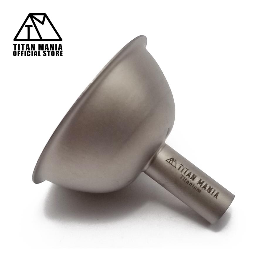 TITAN MANIA チタンマニア じょうご 漏斗 チタン ミニ 細口 口径
