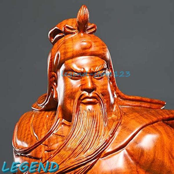 三国志 関羽 関帝像 関公像 木彫り 置物 中国伝統美術品 木製 三国志 関羽 関帝像 関公像 木彫り 置物 中国伝統美術品 木製