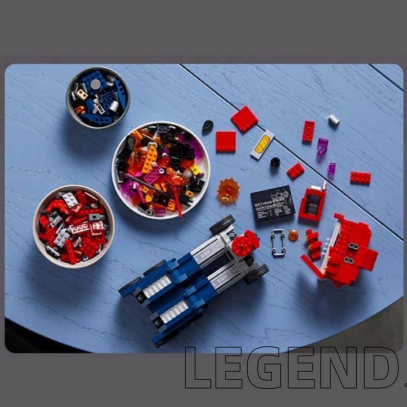 レゴ 互換 ブロック オプティマス おもちゃ トランスフォーマー 知育玩具 子供 積み木 車おもちゃ 組み立て モデル ライト 誕生日 プレゼント クリスマス｜legend-store123｜07