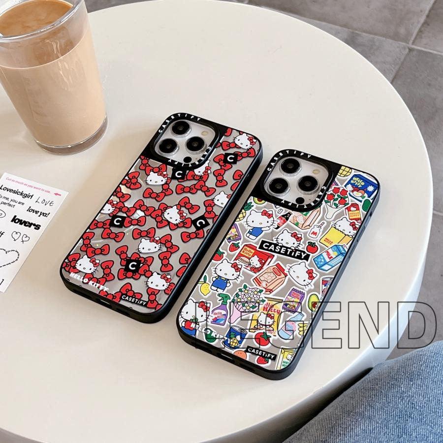 スマホケース iphoneケース casetify キティ cat 猫 ファッション 可愛い 耐衝撃 アイフォンケース iphone11 iphone12 iphone13 iphone14 iphone15｜legend-store123｜04