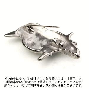 チタン ブローチ 青い鳥 BR01 チタン ピンブローチ ラペルピン 鳥 金属アレルギー対応 レジエ レジェ leger | ブランド登録なし | 01