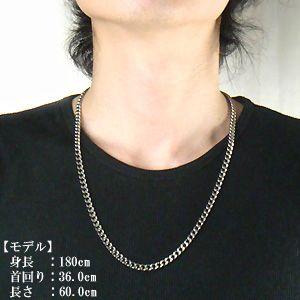 チェーン ネックレス チタン 喜平 60cm 5.6mm幅 バックル キヘイ レディース メンズ シンプル 日本製 金属アレルギー対応 59cm 58cm 57cm 56cm C60B | leger | 01