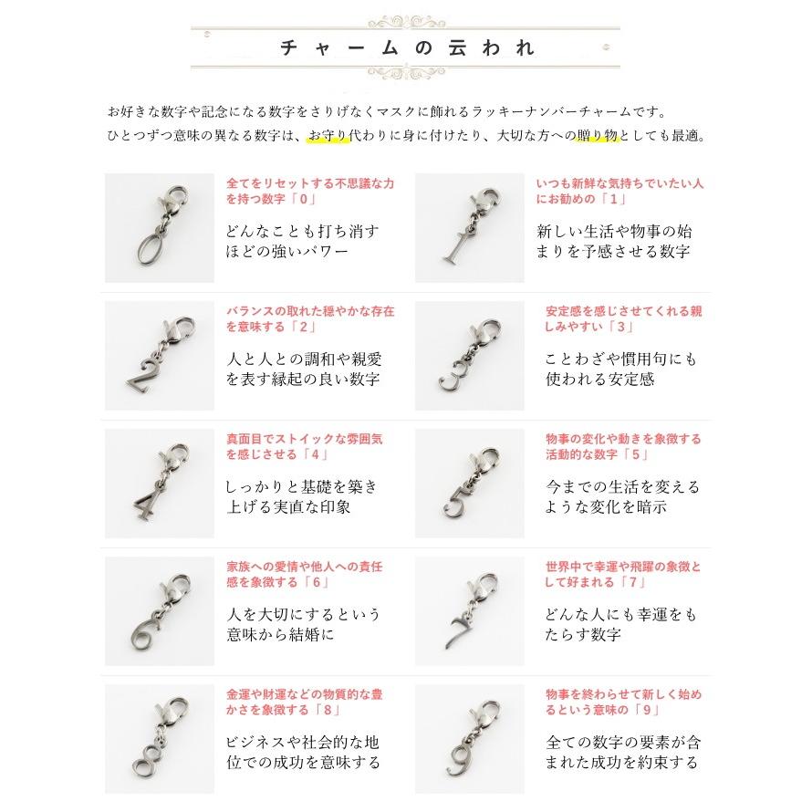 チタン マスクチャーム ラッキーナンバー 数字 ナンバー マスク チャーム アクセサリー レディース 日本製 金属アレルギー対応 Ma264 Ma264 チタンアクセサリー レジエ 通販 Yahoo ショッピング