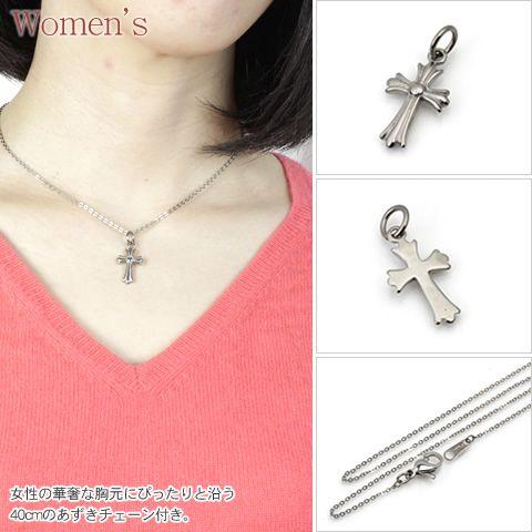 leger ペアネックレス チタン クロス 40cm 45cm ペア 十字架 leger ペアネックレス チタン クロス 40cm 45cm ペア 十字架