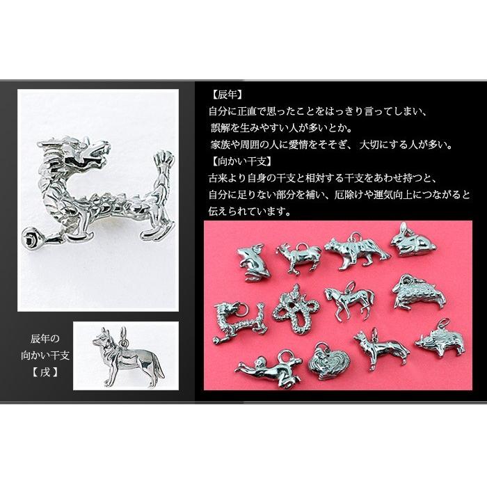 チタン ペンダントトップ たつ T196 龍 竜 辰年 十二支 干支 ネックレス ペンダントヘッド チャーム 金属アレルギー対応 レジエ レジェ leger | leger | 01