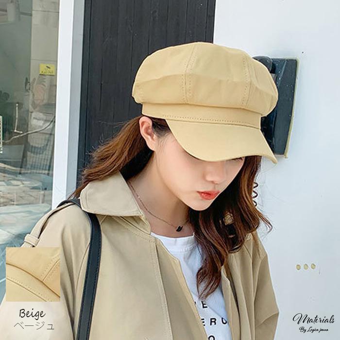 キャスケット キャンバス 帽子 コットン オールシーズン レディース