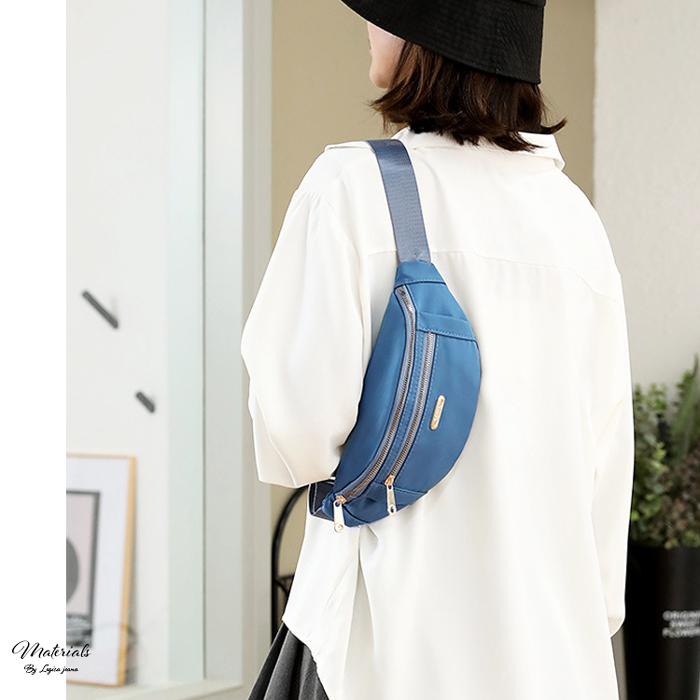 ボディバッグ コンパクト カラー ショルダーバッグ ウエストバッグ