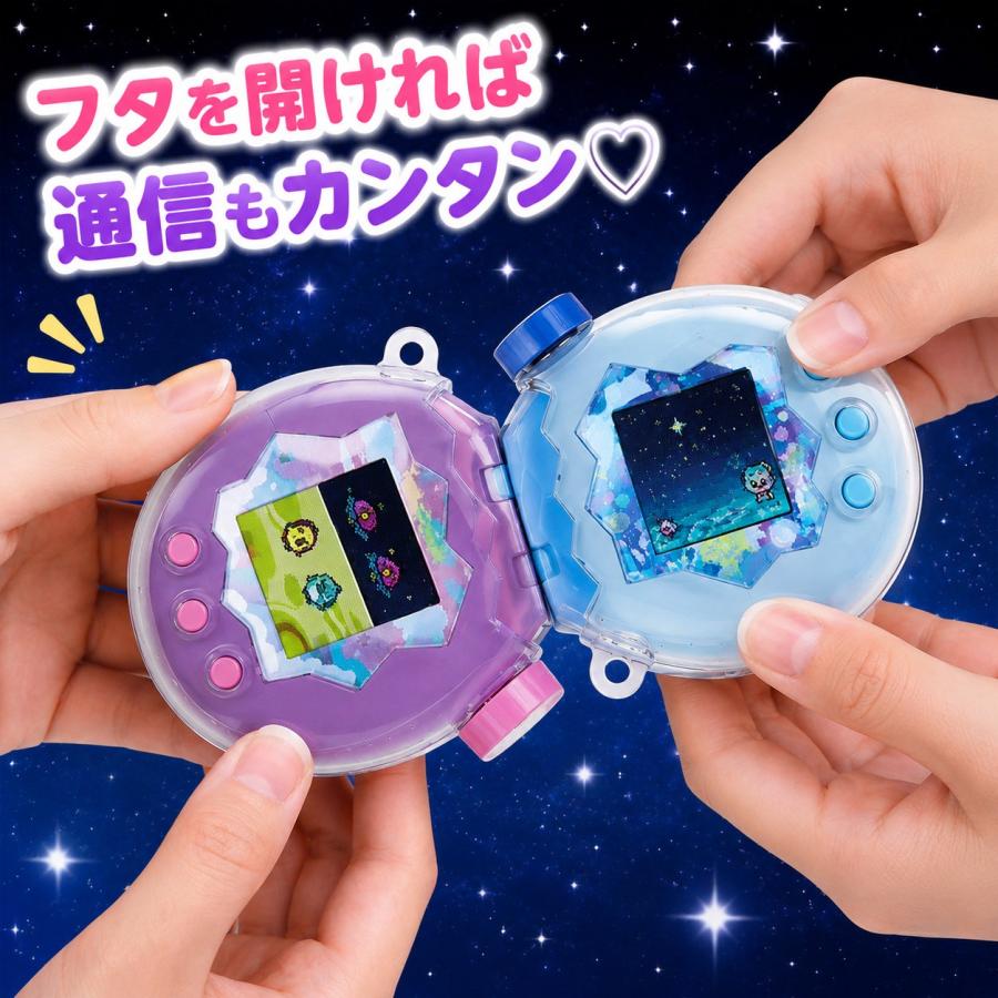 透き通るクリア たまごっち パラダイス クリアケース Tamagotchi