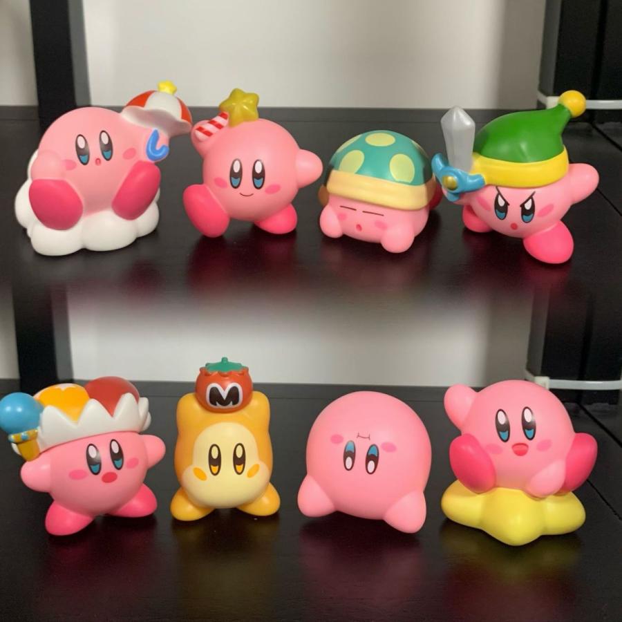 21新作モデル 8点セット 星のカービィ グッズ フィギュア Kirby ドール かわいい 装飾物 誕生日 プレゼント 送料無料 Whitesforracialequity Org
