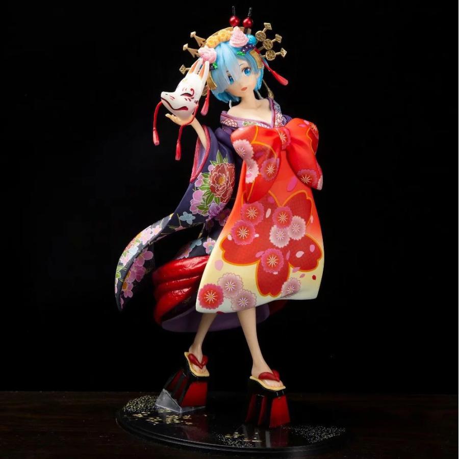 ｒe ゼロから始める異世界生活 レム Rem 和服 花魁道中 フィギュア 塗装済み完成品 Pvc製 プレゼント 送料無料 Ysh02 Fashion Store 通販 Yahoo ショッピング