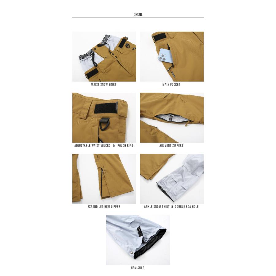Romp 540 Pants / korea スノーボードウェア/韓国 snowboard Pants(パンツ)の画像