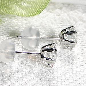 Pt900 K18YG 一粒 ダイヤモンド スタッド ピアス 0.9ct シリコンダブルロックキャッチ 送料無料 品質保証書 K18 18金 ゴールド ダイヤ プラチナ 定番 ALH-0050の画像
