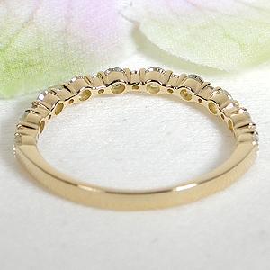 K18YG ダイヤモンド エタニティ リング 0.5ct K18 18金 ゴールド イエローゴールド 指輪 ダイヤ エタ ジュエリー レディース 0.5カラット 人気 ALH-0136の画像