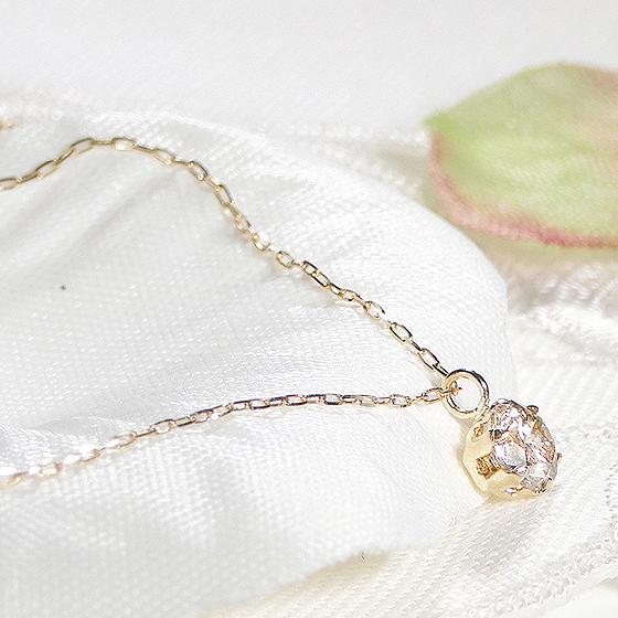 定番  K18YG Pt900 0.3ct 一粒 ダイヤモンド ネックレス 使いやすい シンプル 送料無料 18金 K18 イエローゴールド PT プラチナ 人気 ひと粒 1石 ALH-0225の画像