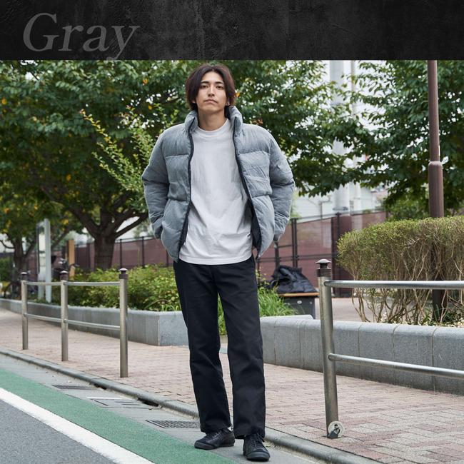 GRADE エコダウンジャケット メンズ オーバーサイズ 中綿ダウン GRADE エコダウンジャケット メンズ オーバーサイズ 中綿ダウン