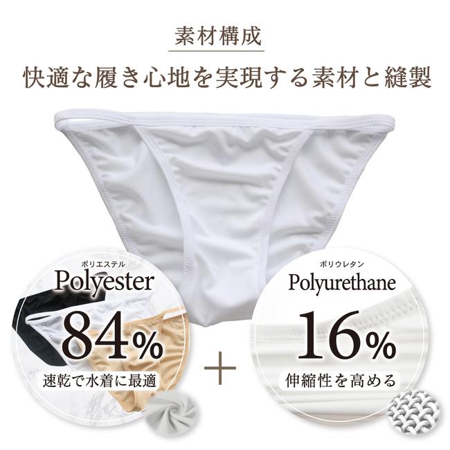 最安価格 水着用インナー レディスショーツ インナーショーツ 透け防止 ショーツ 水着 ホワイト L Supplystudies Com